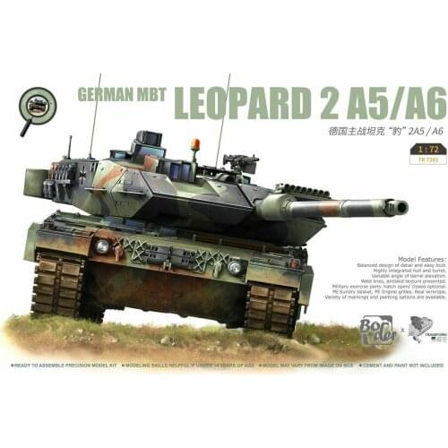 Border TK7201 1/72 German MBT Leopard 2A5/A6 Model Kit