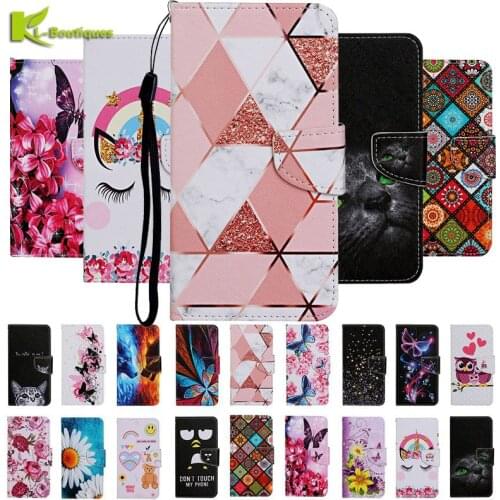 For Xiomi Mi 10 Case Xiaomi Mi Note 10 pro Fundas na for Xiaomi Mi Note10 lite Cases Cartoon Magnetic Wallet Flip Leather Covers