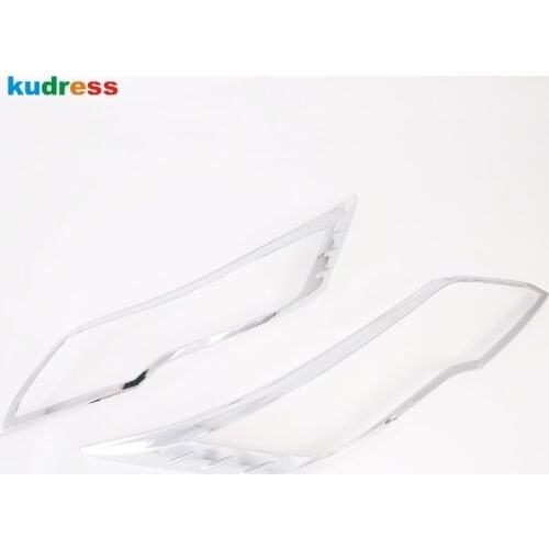 For Toyota Rush 2018 2019 2020 Chrome Headlight Front Head Light Lamp Cover Trim Garnish Bezel Protector Accessories