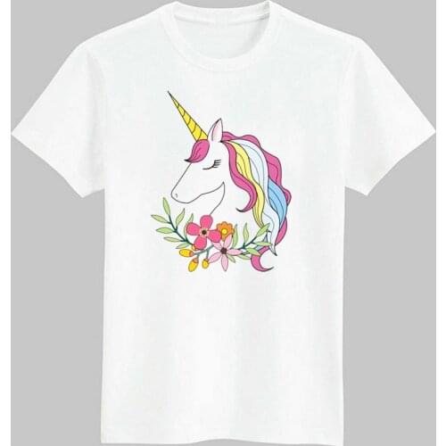 Unicorn t shirt boys t shirts cartoon animal t-shirts unicornios summer tops for girls shirts vogue kids tshirt children clothes