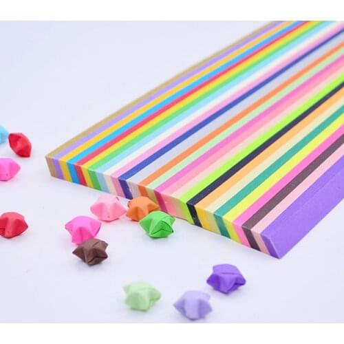 5/7/10/27 Colors Mixed Color set Paper Craft Folding Lucky Star Origami Paper Handmade Home DIY Cards Gift Crafts Decoration