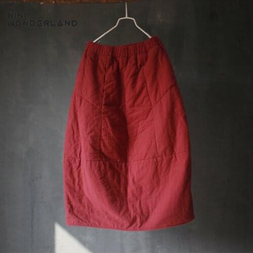 Женские теплые юбки NINI WONDERLAND China At AliExpress
