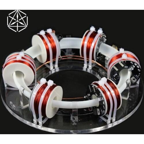 Customized Toroidal Cyclotron Toroidal Magnet Scientific Experiment Creative Novelty High-tech Toy Puzzle Model Finished Product