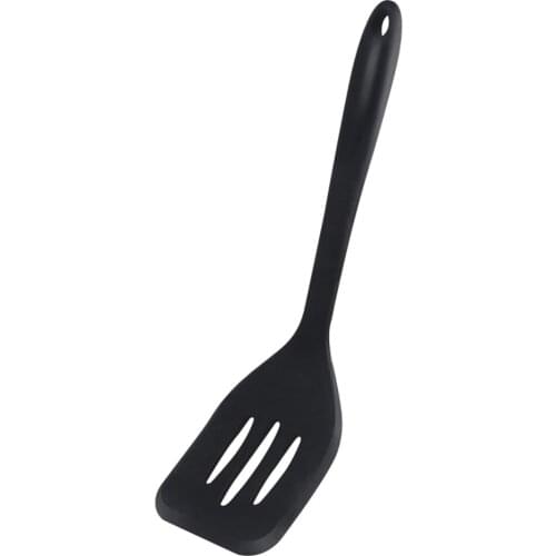Food-grade silicone all-in-one bag iron leaky spatula non-stick spatula high temperature resistant, easy to clean and sanitary