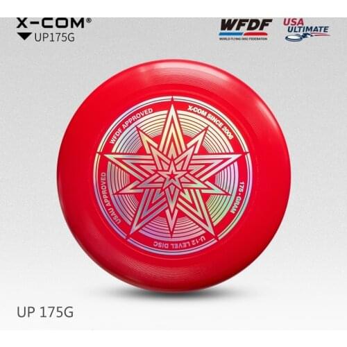 X-COM Professional Ultimate Flying Disc Certified by WFDF 175g 4 Colors