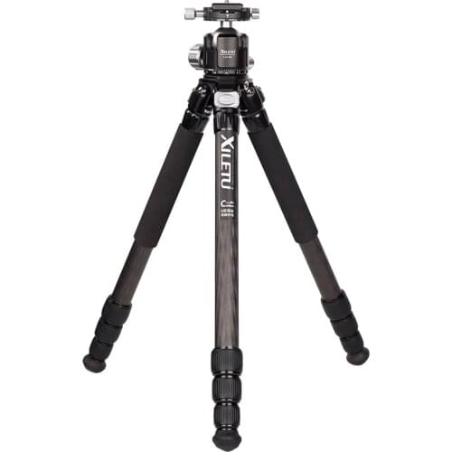 X284C+LG44 Professional Photography Carbon Fiber Tripod Kit Stand 360 Degree Panorama Ballhead For Dslrs Cameras Tall