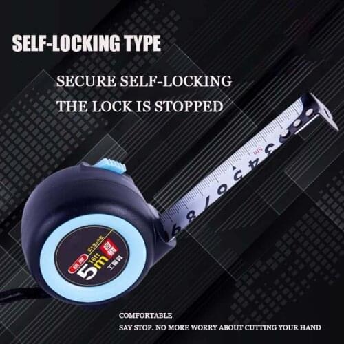 Steel tape measure 5 meters wear-resisting steel reel ruler stainless steel waterproof and rust proof box ruler 10 meters steel