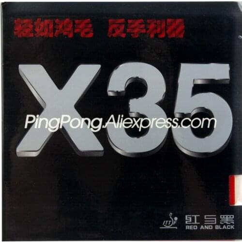 SUNFLEX X35 (Super Light, for backhand) Table Tennis Rubber Ping Pong Sponge