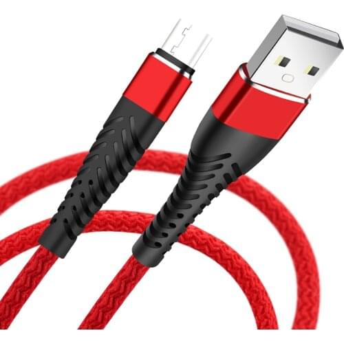 USB Cable For Samsung Xiaomi Huawei Micro USB Type C Data Transfer Fast Charging Mobile Phone USB Wire Long Short 0.25M/1M/2M/3M