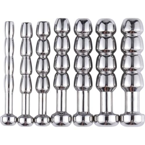 Penis Plug Metal Urethral Catheter Male Urethral Dilator For Male Chastity Device Urethral Catheter Masturbation Erotic Toy