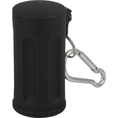 X Autohaux Portable Car Smokeless Windproof Cigarettes Ashtray With Keychain Lid Universal Cigarette Cylinder Holder Car Styling