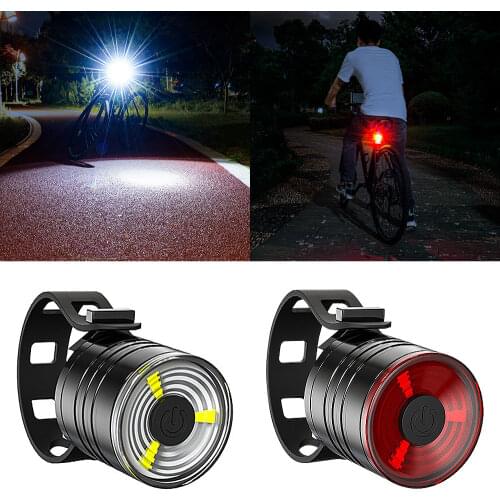 Vastfire Long Rear Focus Bicycle Rear Lights Long Battery Front Bicycle Light Riding Rear Waterproof Warning Bicycle Night Light