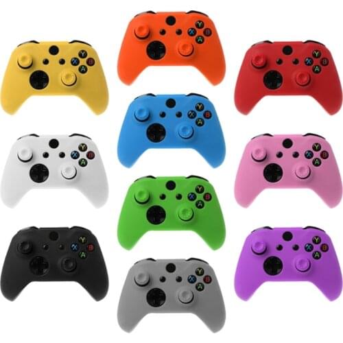 Protective Cover Cap Analog Thumb Sticks Grip Soft Silicone Case Anti-Slip Waterproof for Xbox Ones Gamepad Controller
