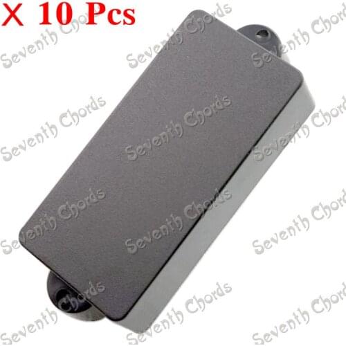 10 Pcs Black Sealed Closed Type 4 String PB Bass Guitar Pickup Covers
