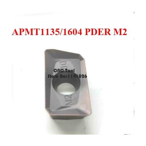 10pcs Carbide blade APMT1135PDER /APMT1604PDER M2,CNC milling insert,numerical control lathe tool, suitable for stainless steel