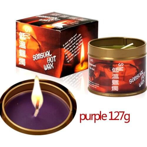 127g Low temperature solid oil aromatherapy drip sex candle massage candles flirting lighting aphrodisiac rose queen excited