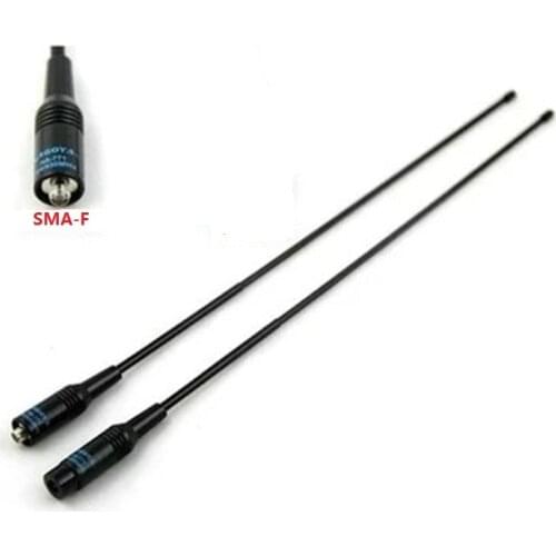 50pcs NAGOYA NA-771 SMA-F SMA-Female Dual Band Antenna VHF/UHF 144/430MHz for Baofeng UV5R UV-5RA BF-888S