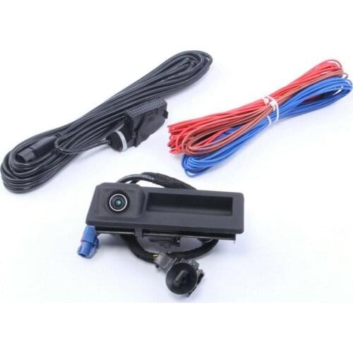 Car RGB Reversing Rear View Camera + Cable For V-W J-etta MK6 Passat NMS Tiguan RCD510 RNS510 RNS315 RNS310 56D 827 566 A