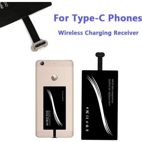 Universal Qi Fast Wireless Charging Receiver Micro USB Wireless Charger Cradle Receiving For Micro USB Phones For Samsung Huawei