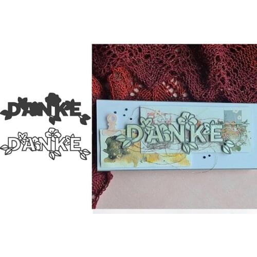 DANKE german metal cutting dies cut die mold for diy scrapbooking cards making paper crafts knife mould new 2020 diecuts