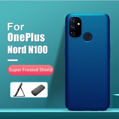 For OnePlus Nord N100 Case 6.52'' NILLKIN Frosted PC Matte hard back cover Gift Phone Holder for OnePlus Nord N100 phone case