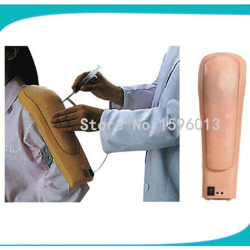 Electronic Upper arm Intramuscular Injection Model,Wearable Intramuscular Injection arm,Injection Training Arm