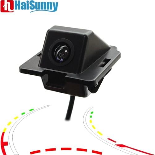 HaiSunny Backup Rear view Camera For Mitsubishi Outlander 2007 - 2009 2015 Dynamic Line Rear Camera Wide-view Parking Assistance