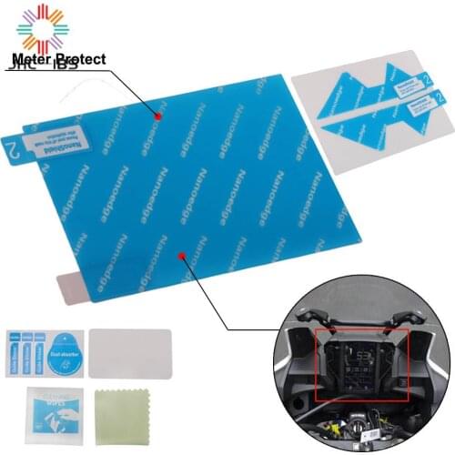 Motorcycle Speedometer Scratches Meter Dashboard Scratch Film Sticker Screen Protector For Honda CRF1000L CRF 1000L 2018 2019