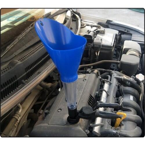 Multifuncation Car Truck Motor Engine Tube Oil Funnel Kit Spillproof Oil Filter Tool Set Priming Funnel Sytem Tool