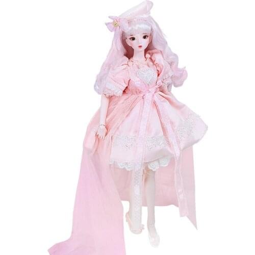 Yangwa Baby 60cm Large Dress-up Toy Set Girls Birthday Gift School Gift Box Set Childrens Day Gift