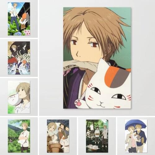 Wall Art Home Decoration Prints Natsume Yuujinchou Painting Cuadros Pictures Modular Canvas Anime Poster For Bedside Background