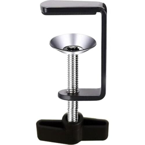 2021 New Aluminum Alloy Replacement C-Clamp Desk Light Clamp Mount Holder Cantilever Bracket for Desktop Table Lamp