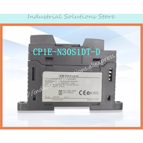 New Original Programable Controller CP1E-N30S1DT-D CP1E-N40S1DT-D CP1E-N60S1DT-D PLC Waranty 1 Year