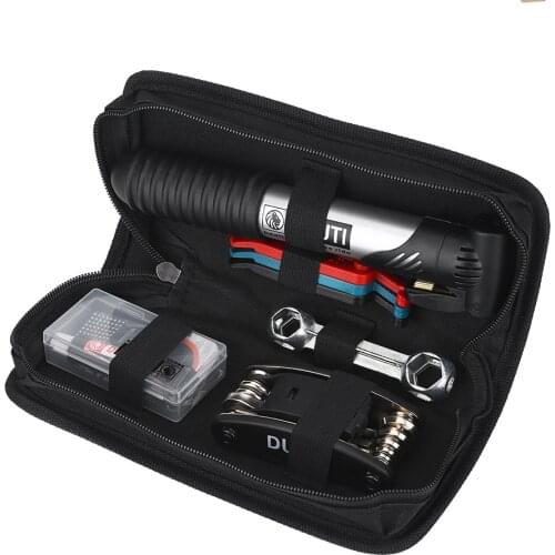 New Bicycle Repair Tools Portable Bike Tire Repair Kits Bicycle Tool Pump Cycling Puncture Repair Tool Bag Bike Storage Bottle