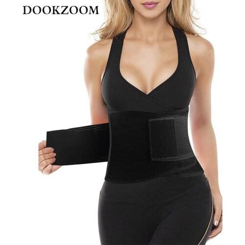 Fitness Belt Xtreme Power Thermo Body Shaper Waist Trainer Trimmer Corset Waist Belt Cincher Wrap Workout Shapewear Slimming 3XL