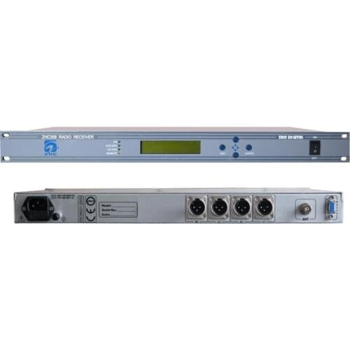 ZHC358 Professional FM Radio Demodulator Digital Tuner professional FM receiver