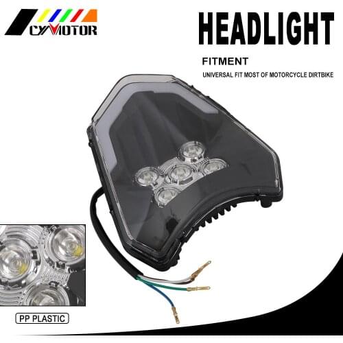 Motocross LED Headlight Head Light Lamp For KTM EXC XCF XCW TE TC FE 125 250 300 350 450 530 690 SMR XC-W Six Days Enduro Sport