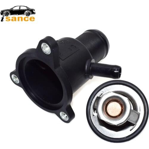 Isance new Coolant Thermostat & Housing For Renault Clio II Kangoo Laguna Megane Logan Scenic 8200772985 7700101179 8200561420