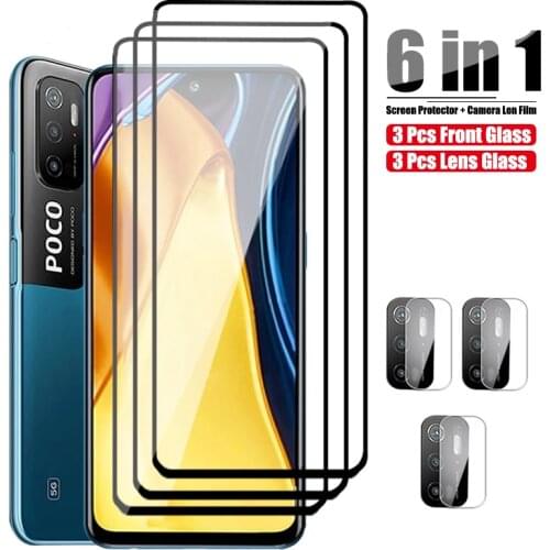 Camera Protective Glass For Xiaomi Poco M3 Pro 5G X3 NFC Tempered Glass For Xiaomi Poco M3Pro F3 Screen Protector Xaini M 3 Film