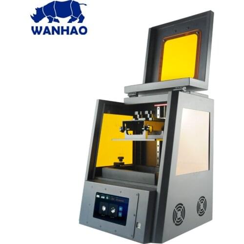 2019 WANHAO High precision cheap DLP LCD SLA Resin Jewelry Dental 3D Printer D8 with touch screen