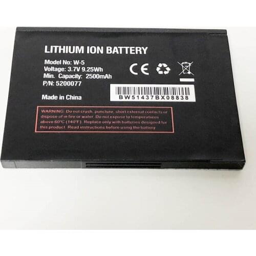 3.7V 2500mAh W-5 For Netgear Sierra AirCard 770S 771S 782S 790S 4G LTE Wi-Fi Роутер Mobile WIFI Router Hotspot Battery