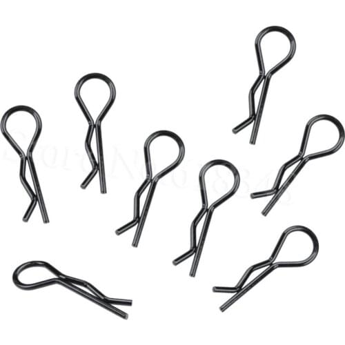 50pcs Stainless Steel Body Clips Pins For Redcat Racing HPI Himoto HSP 02053 1/10 1/16 RC Car Shell Truck Buggy Toys