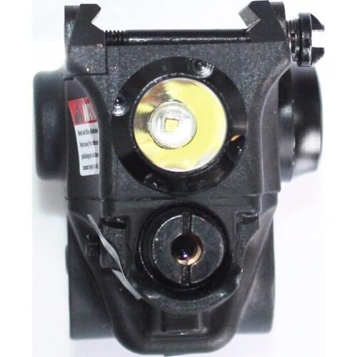 Acecare Promotion Hot Drop shipping 2 in 1 quick detachable pistol mounted red laser flashlight combo handgun laser pistol laser