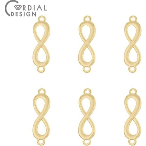 Cordial Design 100Pcs 9*29MM Jewelry Accessories/DIY Bracelets Making/Connectors/Hand Made/Charms/Jewelry Findings & Components