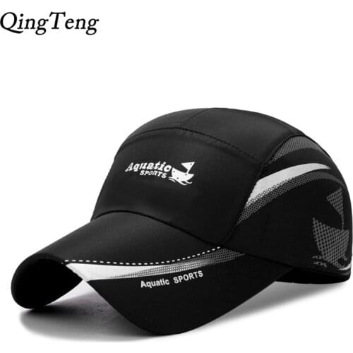 2021 New Summer Quick Dry Breathable Baseball Cap Men Snapback Women Sun Hat Bone Masculino Trucker Cap