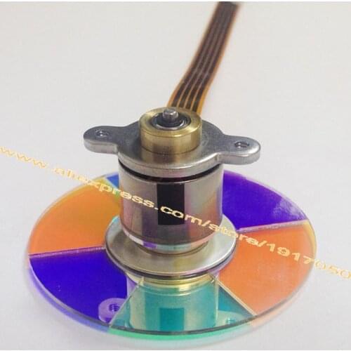 Projector color wheel for Mitsubishi HC910,HC1000,HC1100,HC1500,HC1600,HC3000,HC3100, 6 segments 40mm