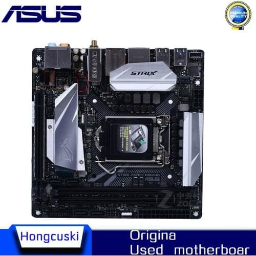 For ASUS ROG STRIX Z370-I GAMING Original motherboard Socket LGA1151 DDR4 Z370 Desktop Motherboard