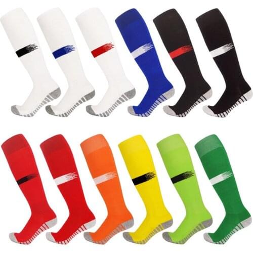 Breathable Outdoor Knee High Anti-Slip Football Soccer Sport Ball Outdoor Unisex Socks