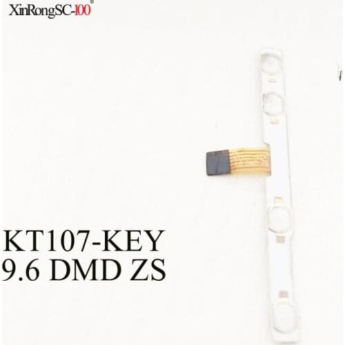 Switch on off Power Volume button Flex cable For KT107-KEY 9.6 DMD ZS tablet conductive flex with sticker
