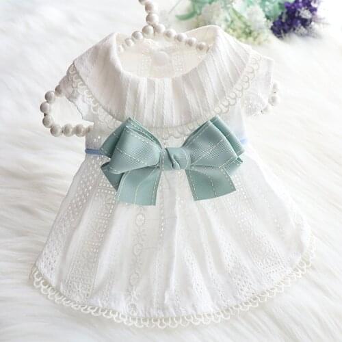Summer Pet Dog Dress for Dogs Fancy Dresses Princess Dog Clothes Puppy Cat Dresses for Dogs Skirt Chihuahua Puppy Dress Yorkshir